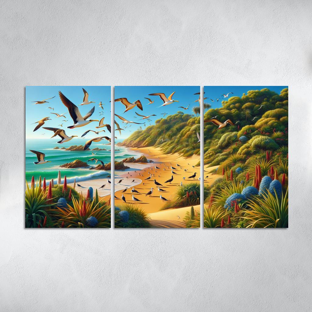 Eagle Nest Beach A Wildlife Sanctuary Custom Paintings Frame