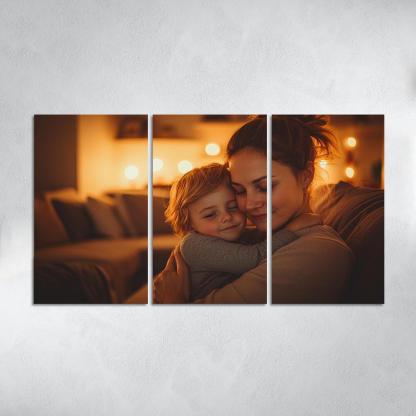 Caring Hands The Touch Of A Mother Canvas Paintings Frame