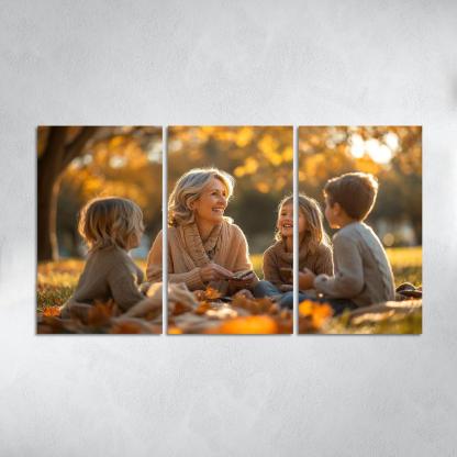 Heartstrings Of Memories A Mothers Gift Of Love Canvas Paintings Frame