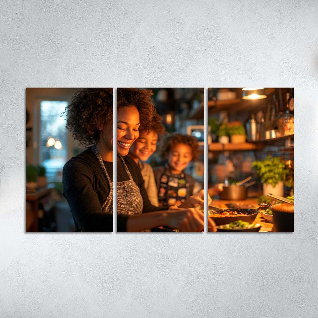 The Heart Of The Home A Mothers Love Modern Paintings Frame