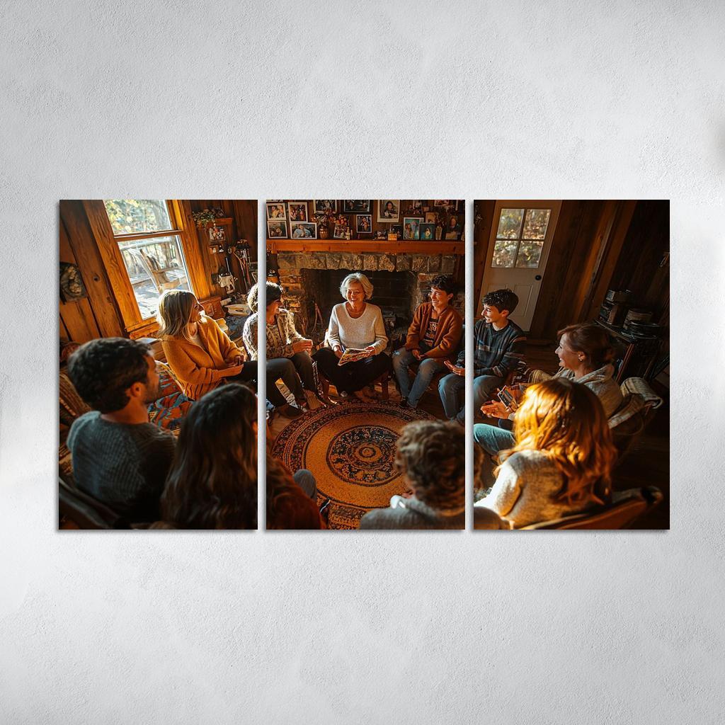 The Ties That Bind A Mothers Connection Canvas Paintings Frame