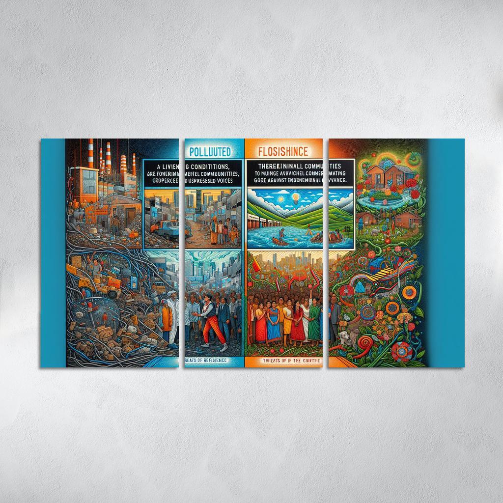 Healing Our Planet A Call For Environmental Justice Multi-panel Paintings