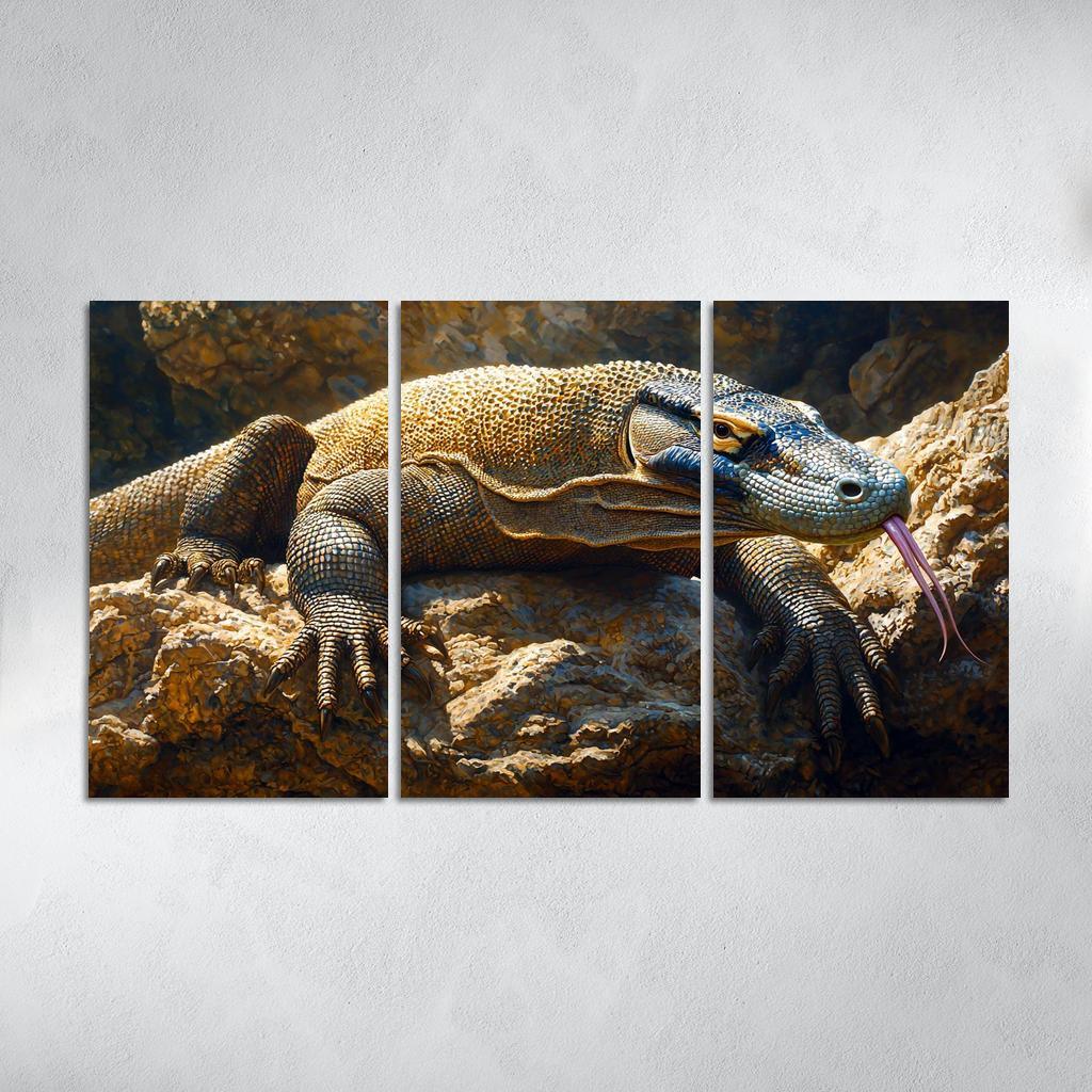 The Powerful Komodo Dragon The Earth's Largest Lizard Art Trends