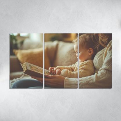 The Nurturing Touch A Mothers Loving Hands Canvas Paintings Frame