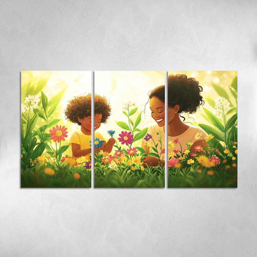 The Garden Of Affection A Mothers Nurturing Touch One-piece Frames