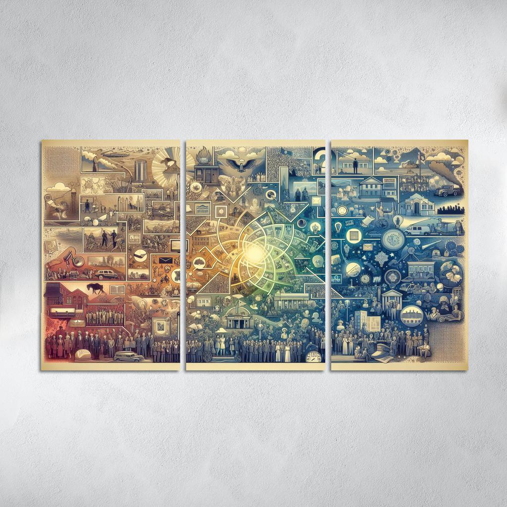 Whispers Of The Past Honoring Historical Trauma Multi-panel Paintings