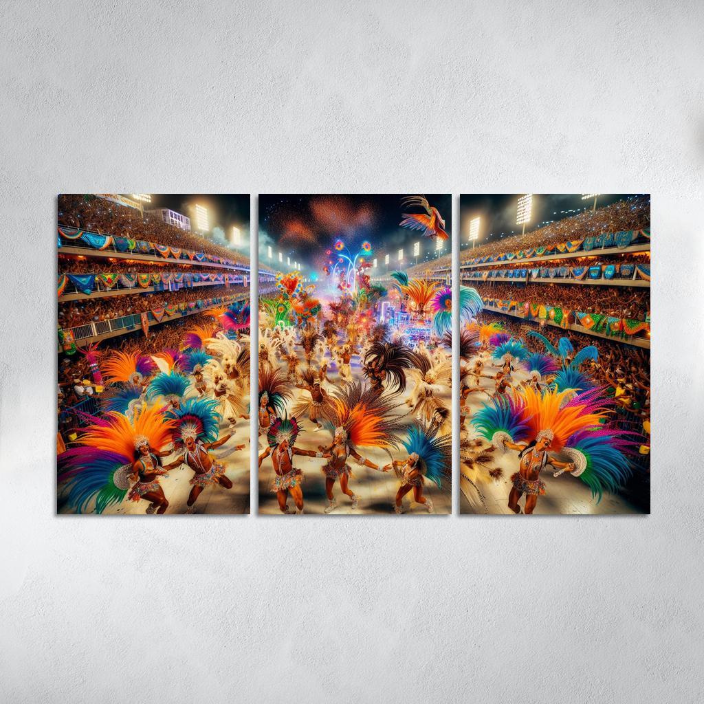 Carnival Of Rio De Janeiro - Brazil One-piece Frames