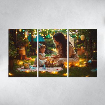 Moments Of Magic A Mothers Enchantment Custom Paintings Frame