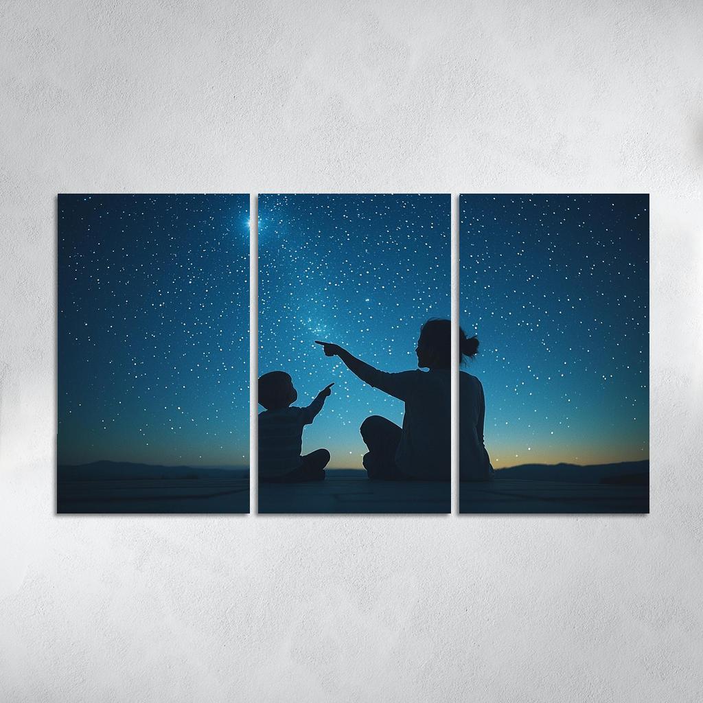 Guiding Stars Lessons In The Night Custom Paintings Frame