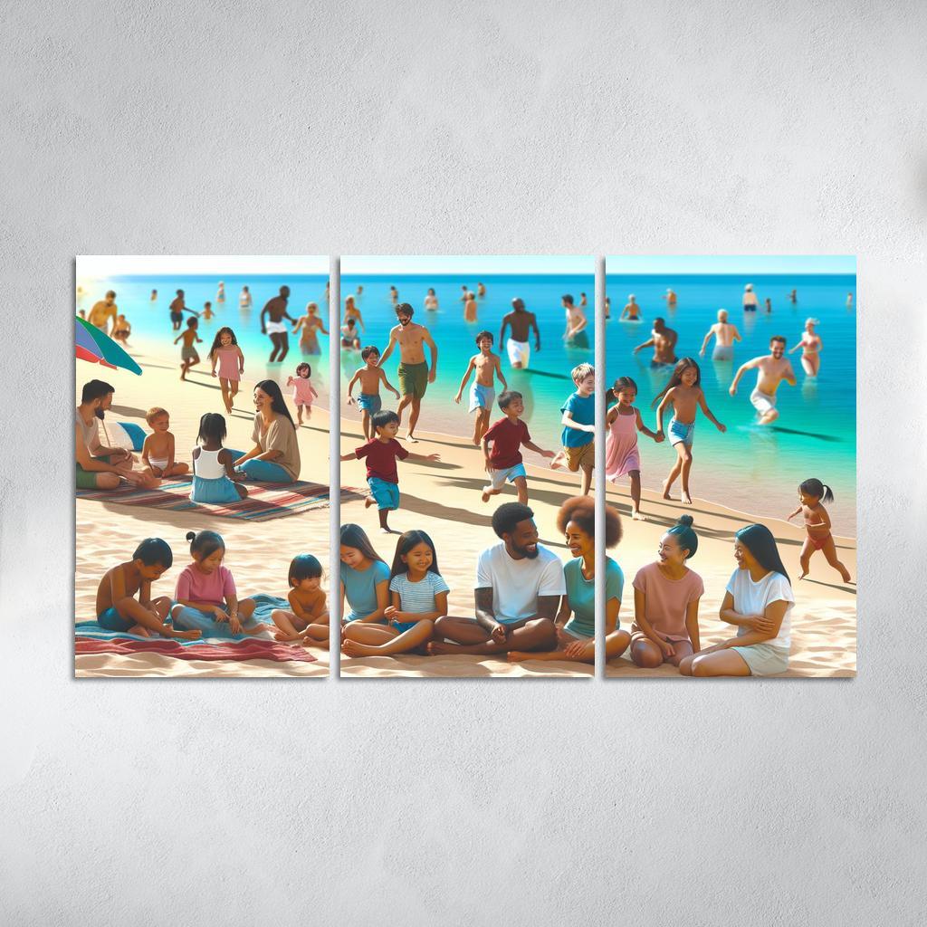Emerald Cove Family Fun And Exploration Premium Artwork Frames