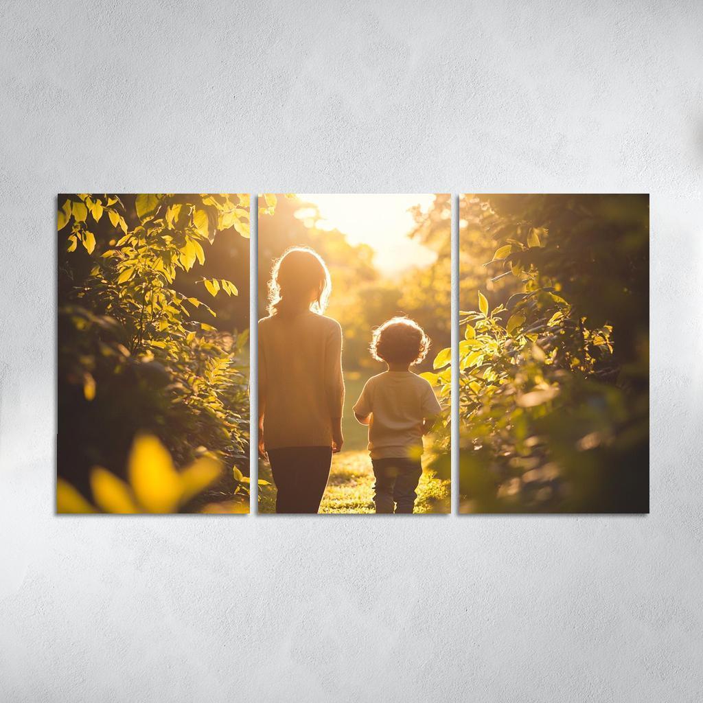 Journey Of Hearts A Mothers Guiding Love Custom Paintings Frame