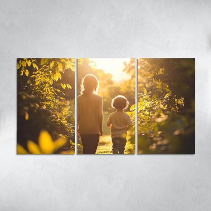 Journey Of Hearts A Mothers Guiding Love Custom Paintings Frame