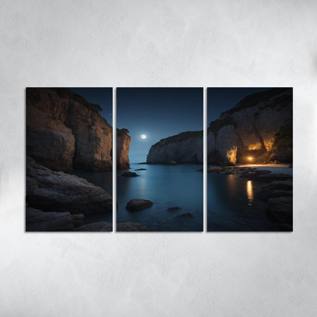 The Enchanted Coves Of Moonlit Waters Art Trends