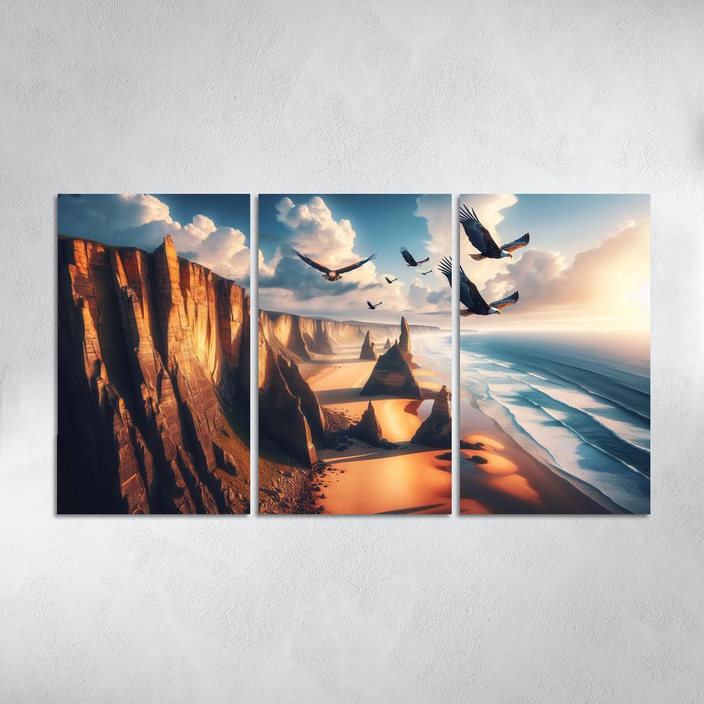 Eagle's Nest Beach Modern Paintings Frame