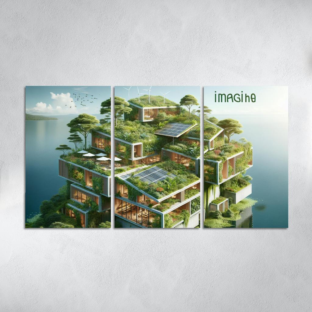 Symbiotic Architecture Custom Paintings Frame