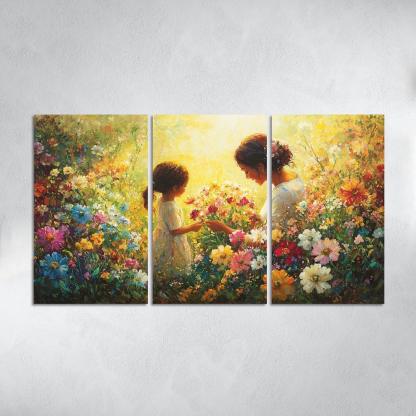 The Garden Of Affection Nurtured By A Mothers Touch One-piece Frames