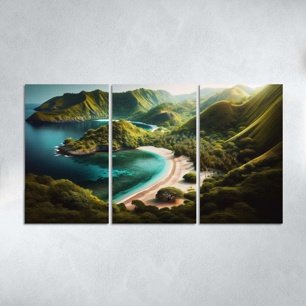 Natures Embrace Beach Premium Artwork Frames