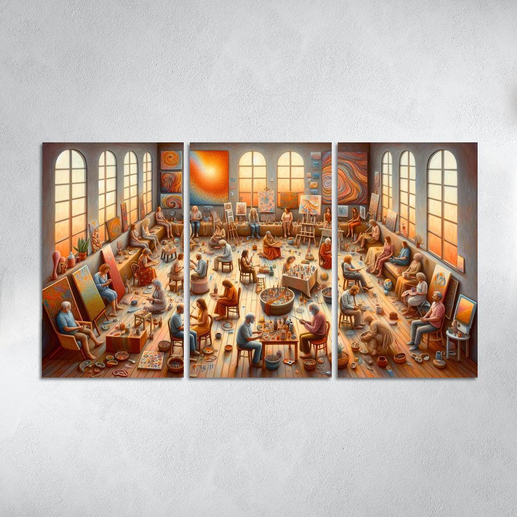 Healing Through Creativity The Power Of Art Therapy Custom Paintings Frame