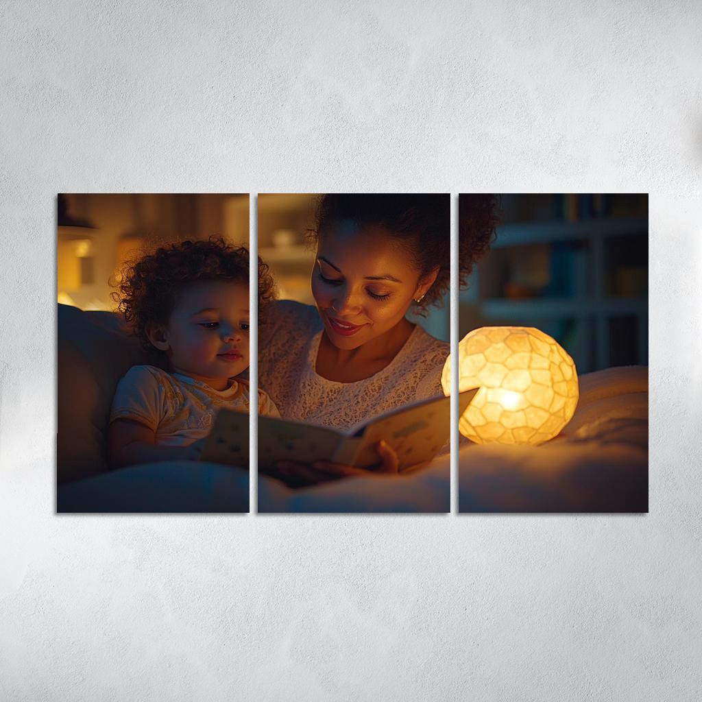 Guardian Angels A Mothers Everlasting Watch Canvas Paintings Frame