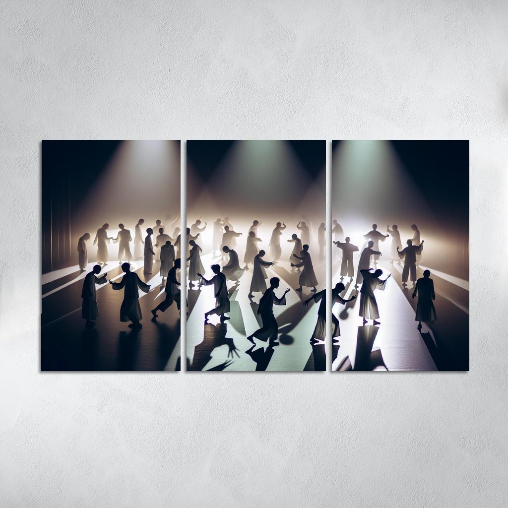 Butoh The Dance Of Darkness And Light Modern Paintings Frame