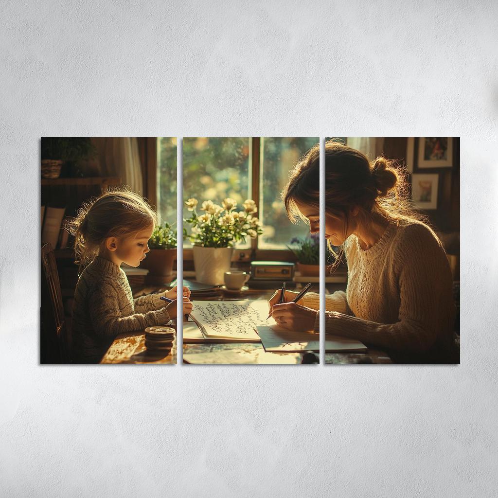 Love Letters A Mothers Written Wisdom Custom Paintings Frame