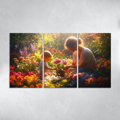 The Garden Of Memories Cultivating Love Custom Paintings Frame