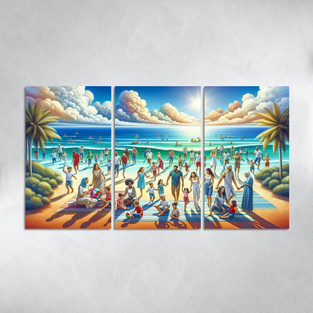 Whimsical Cove Nature's Playground Custom Paintings Frame