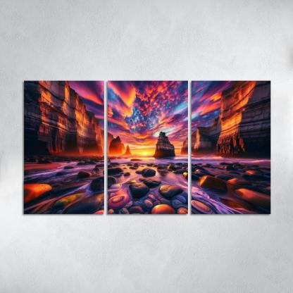 Sunset Cliffs A Photographer's Dream Custom Paintings Frame