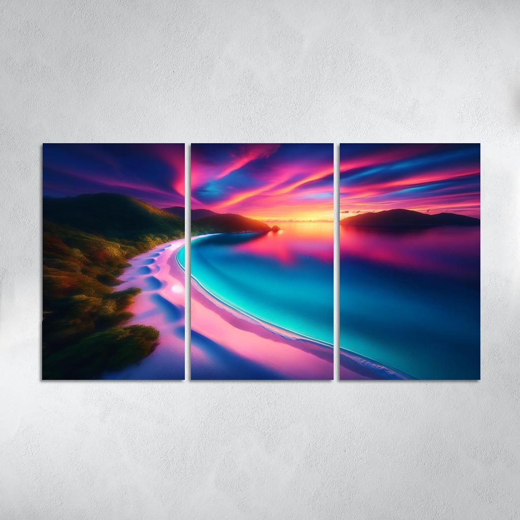 Tranquil Shores A Solitary Retreat Art Trends