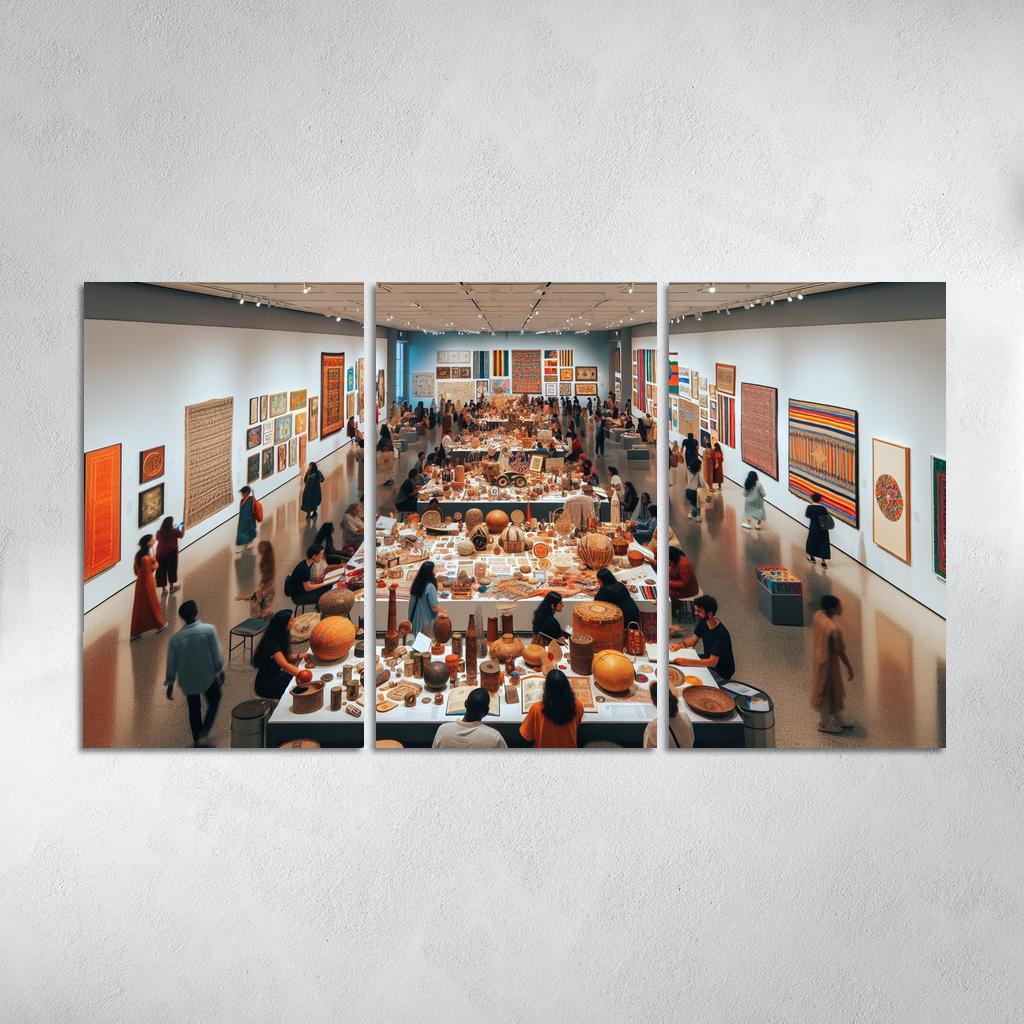 Echoes Of Heritage Art And Cultural Preservation Framed Paintings