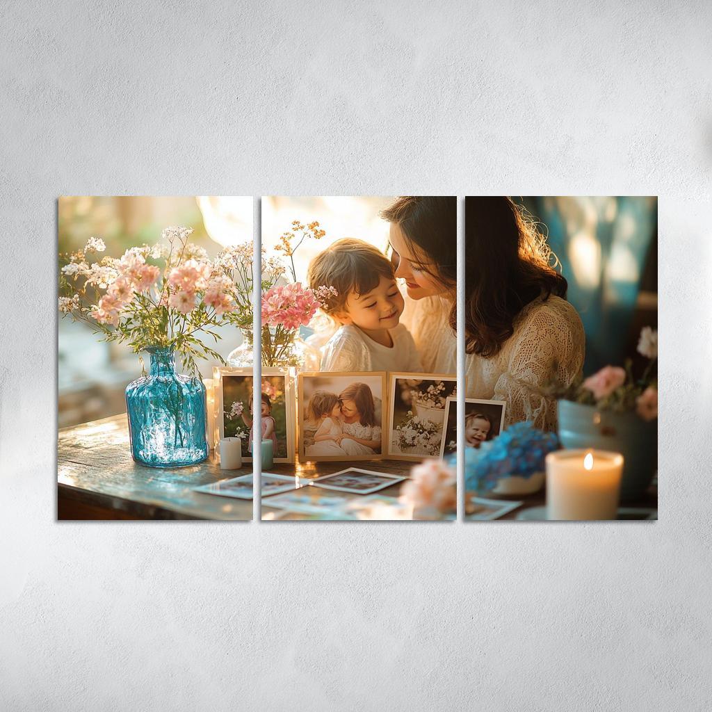 Timeless Love The Journey Of A Mother Canvas Paintings Frame