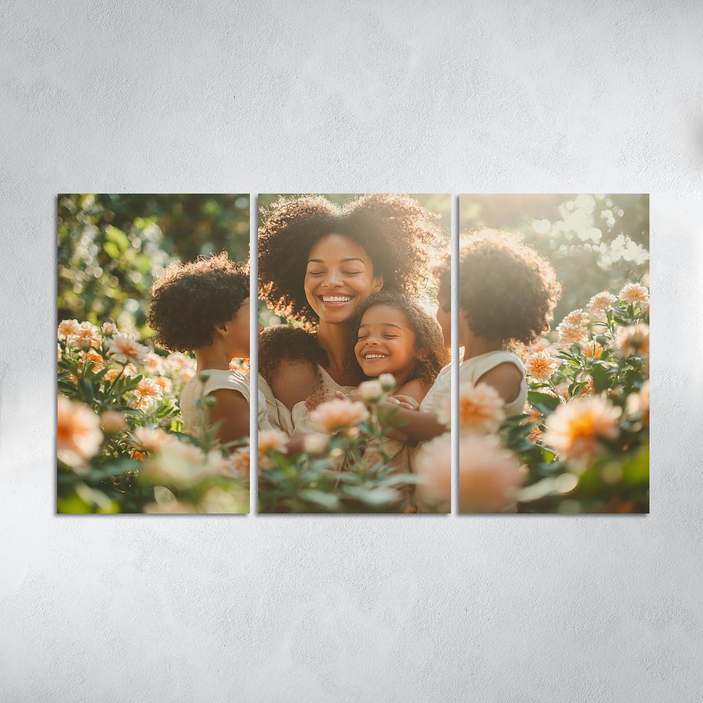 The Circle Of Love A Mothers Embrace Canvas Paintings Frame