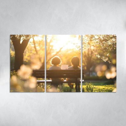 The Love That Transcends Time A Mother's Heart Canvas Paintings Frame