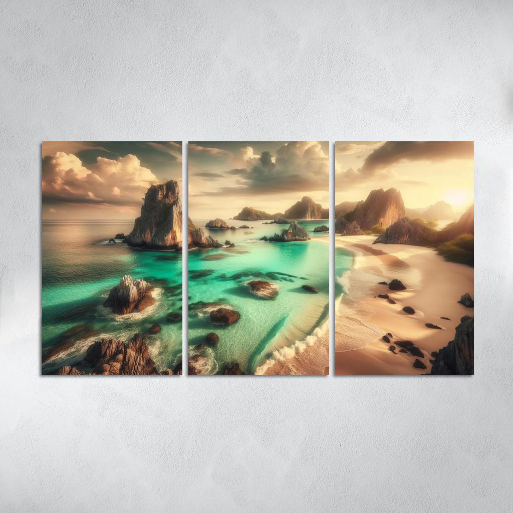 Crystal Shore An Art Lover's Escape Custom Paintings Frame