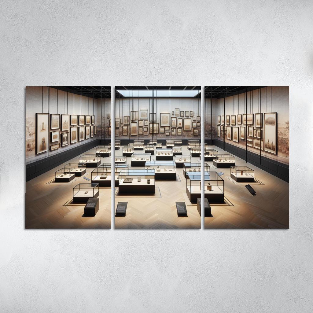 Stolen Heritage The Fight for Cultural Repatriation 3 Piece HD Canvas Wall Art-Original Frame