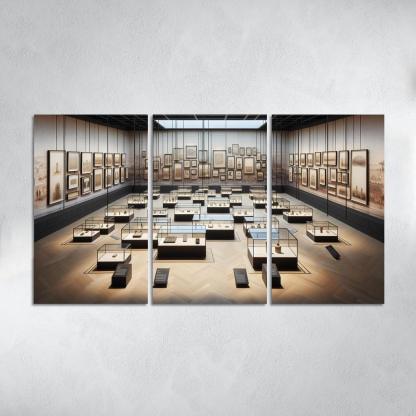 Stolen Heritage The Fight for Cultural Repatriation 3 Piece HD Canvas Wall Art-Original Frame