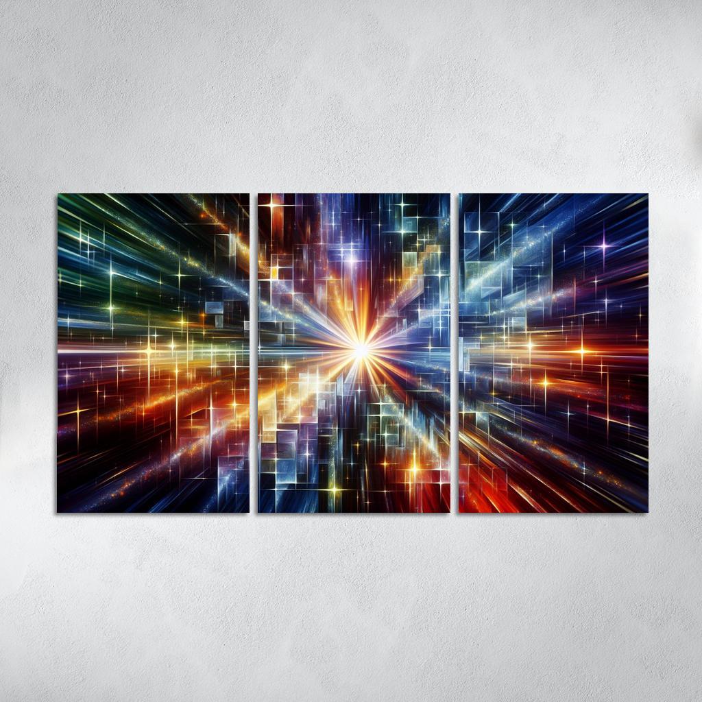 Fragments Of Light Premium Artwork Frames