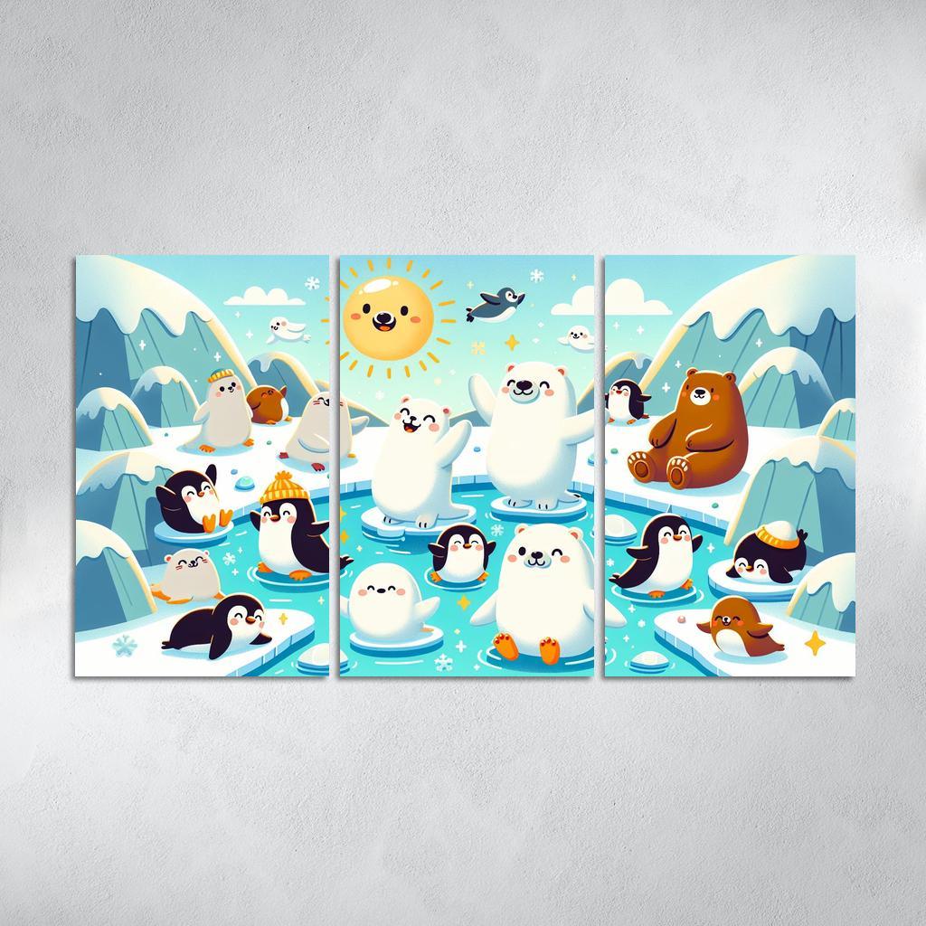 Adventurous Arctic Animals Premium Artwork Frames