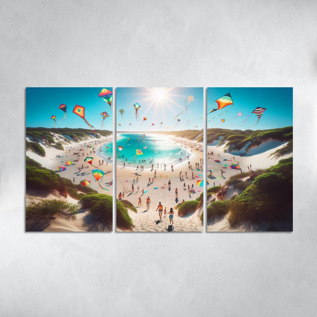 Breezy Dunes Wind And Surf Retreat Custom Paintings Frame