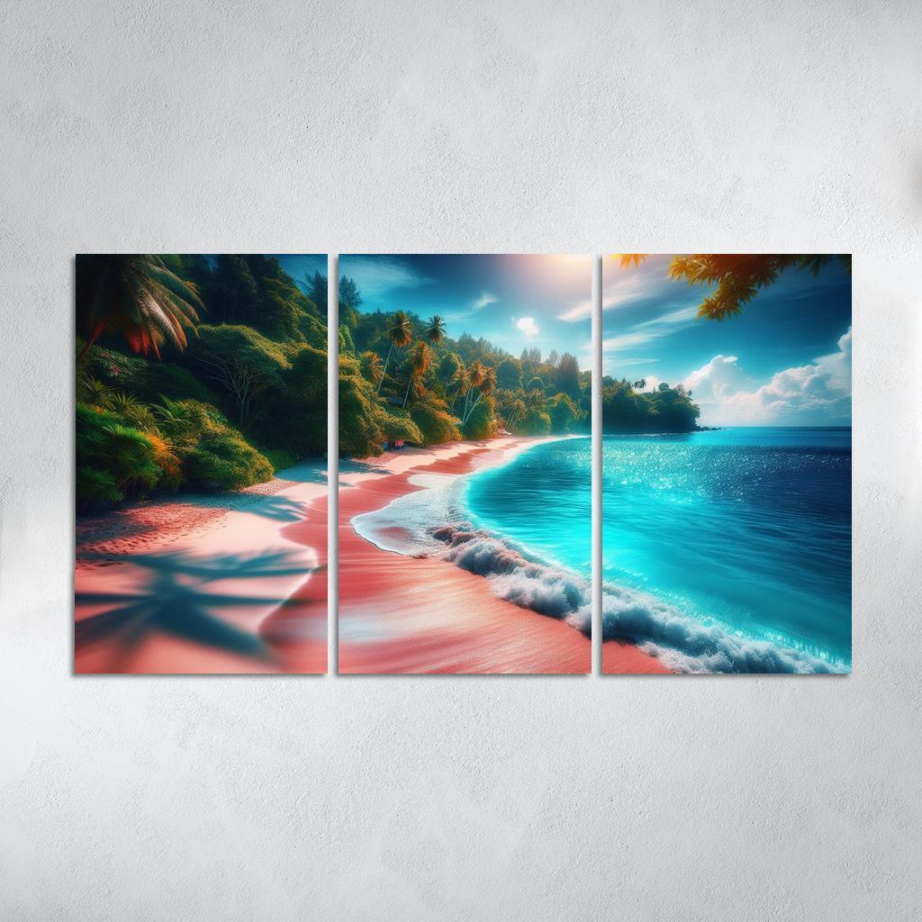 Hidden Oasis Tranquil Waters And Lush Landscapes Premium Artwork Frames