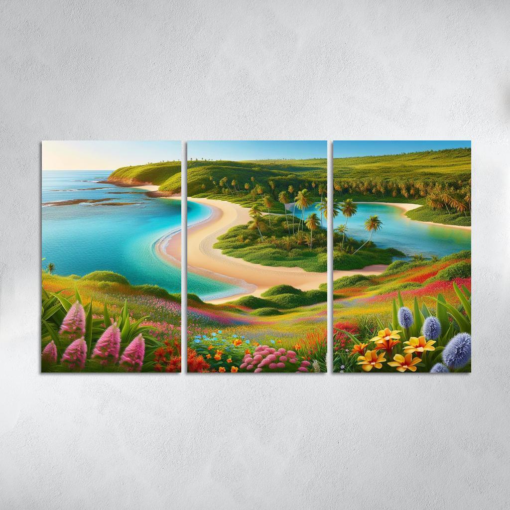 Tranquil Waterside Sanctuary Modern Paintings Frame