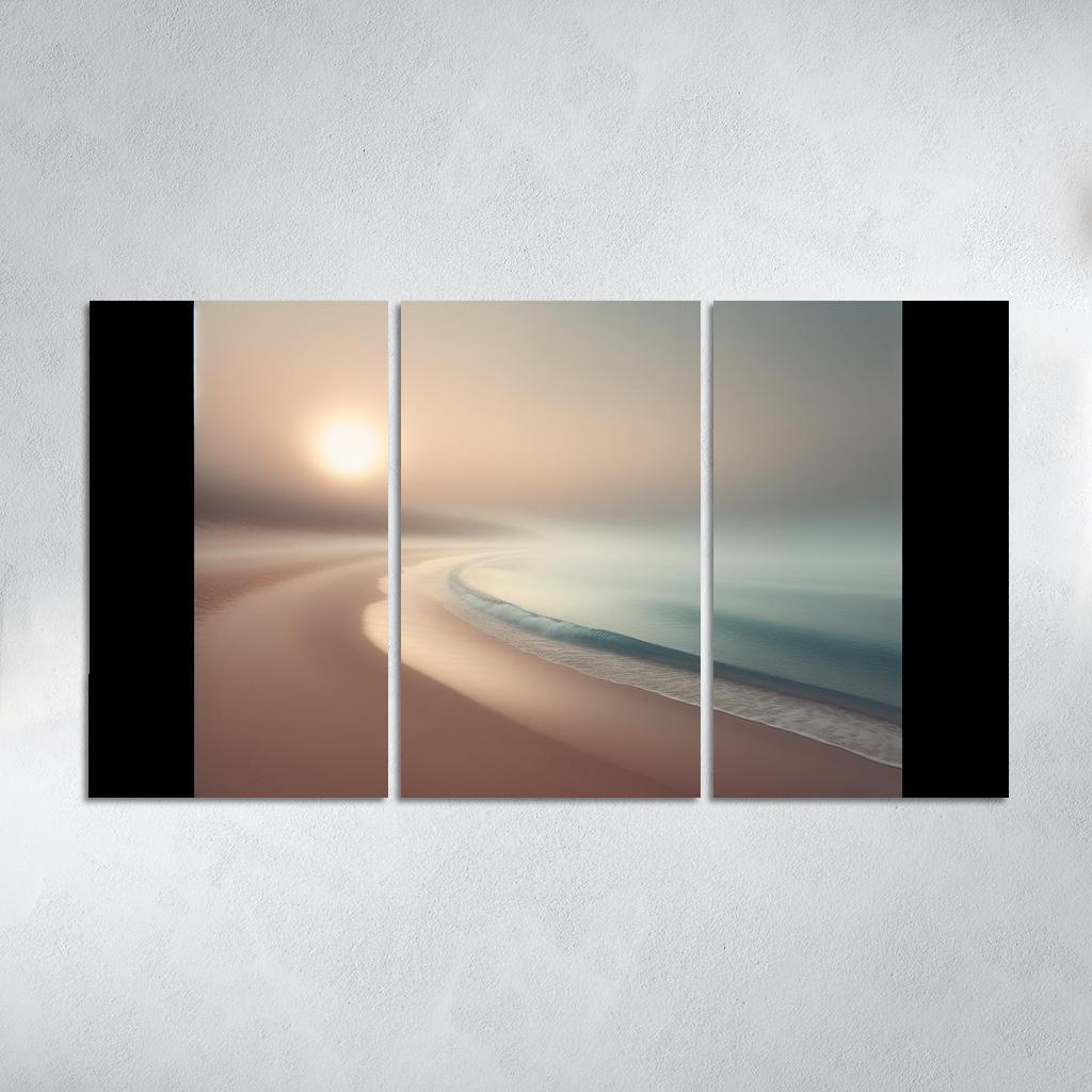 Misty Isle Beach Premium Artwork Frames