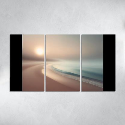 Misty Isle Beach Premium Artwork Frames