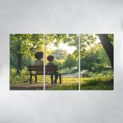 Embracing Change A Mothers Strength In Transition Canvas Paintings Frame