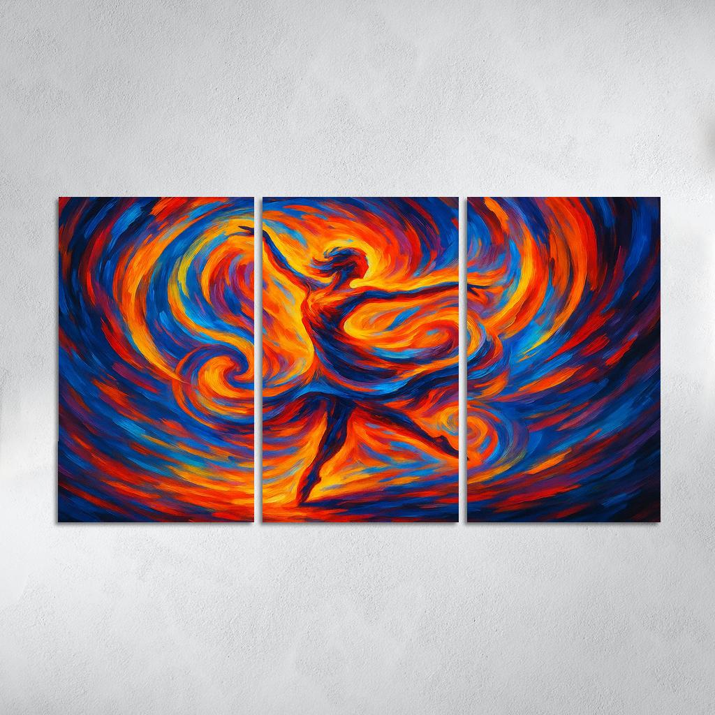 Dance Of The Boundless Spirit Premium Artwork Frames