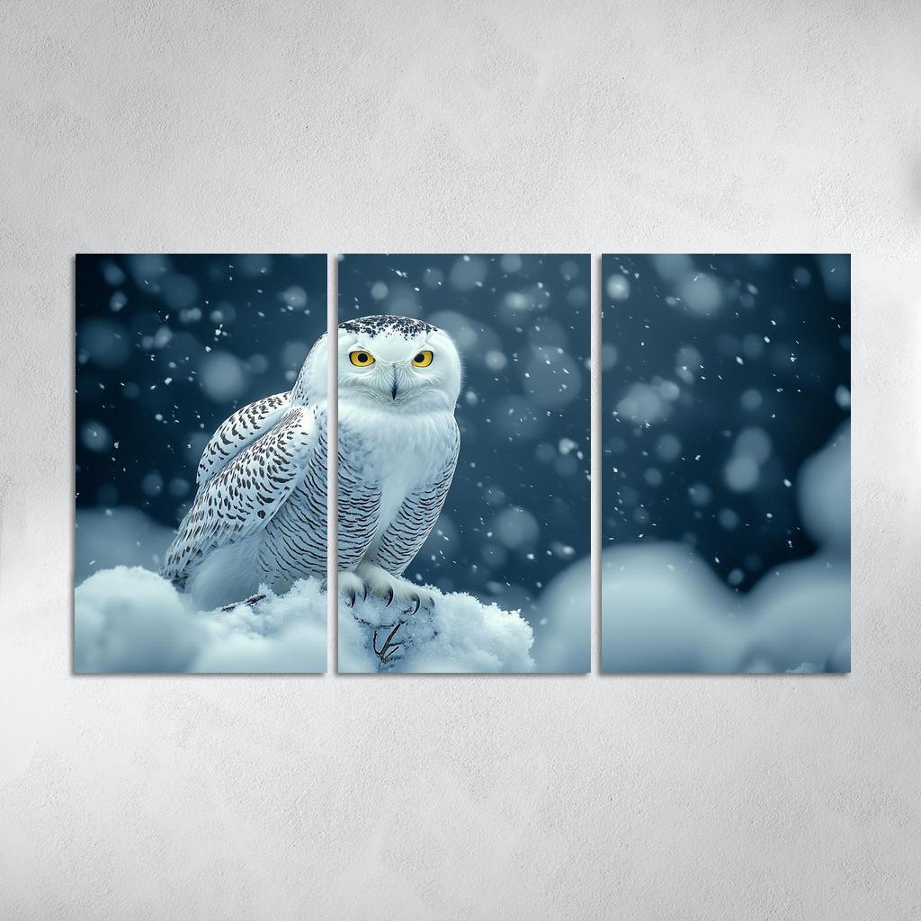 The Elegant Snowy Owl Guardian Of The Arctic Art Trends