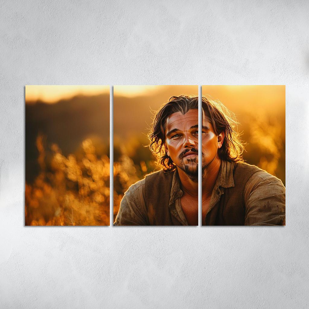 Leonardo Dicaprio Chasing Dreams Beyond Titanic Waters Framed Paintings