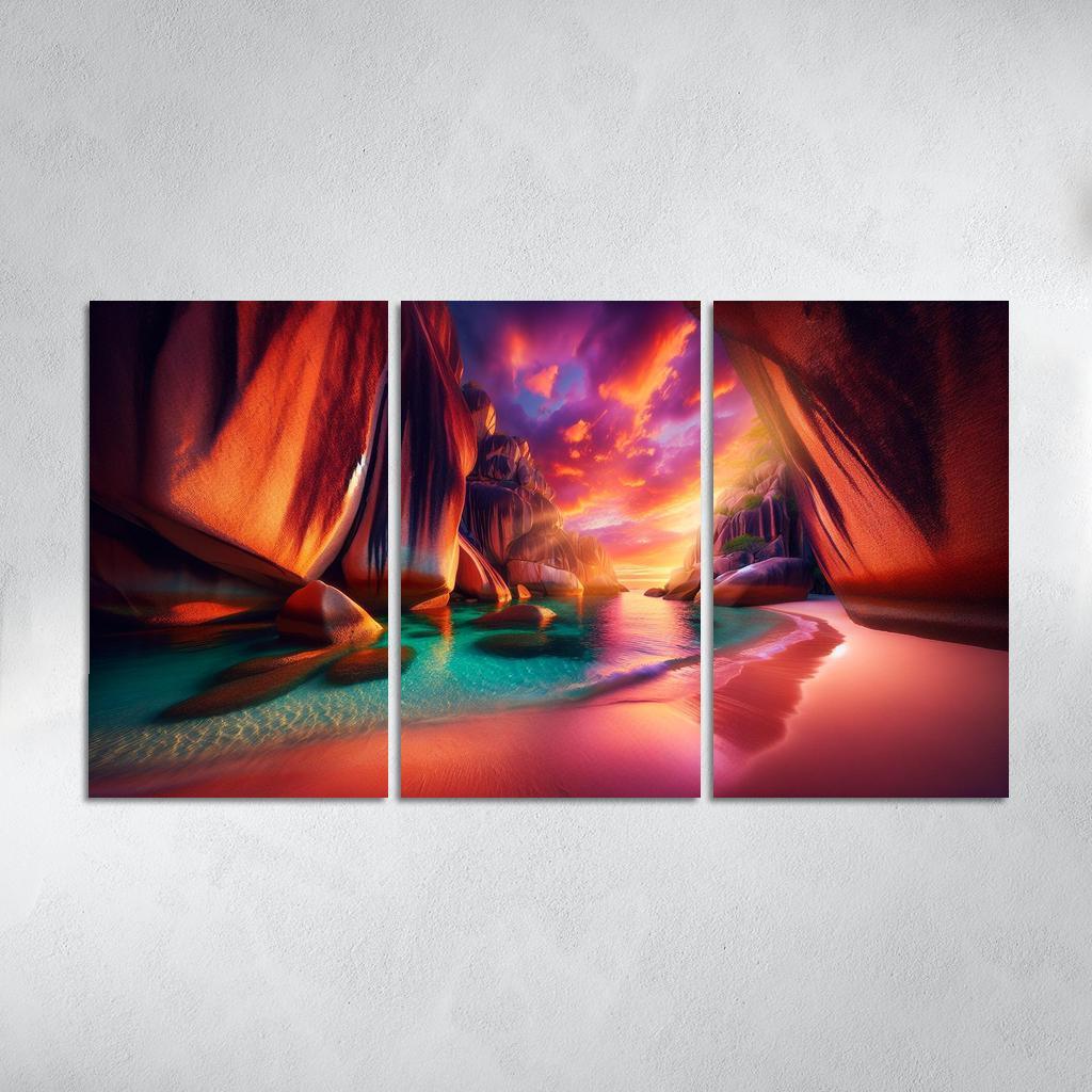 Crystal Cove Romantic Getaway Premium Artwork Frames