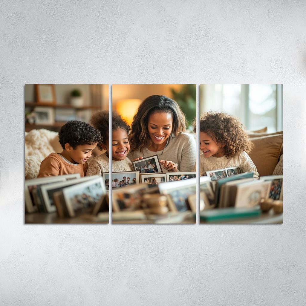 Treasured Memories A Journey Through Time Modern Paintings Frame