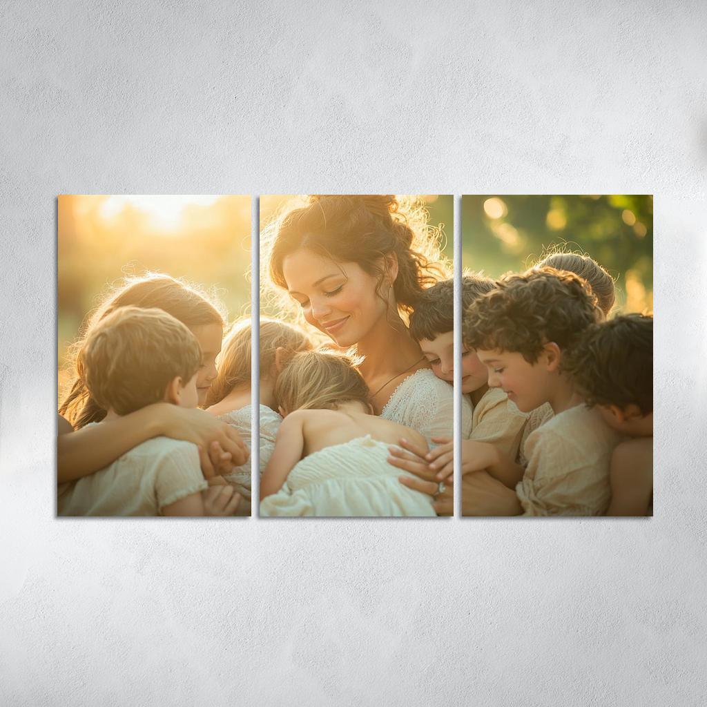 Endless Embrace The Power Of A Mother's Love Modern Paintings Frame